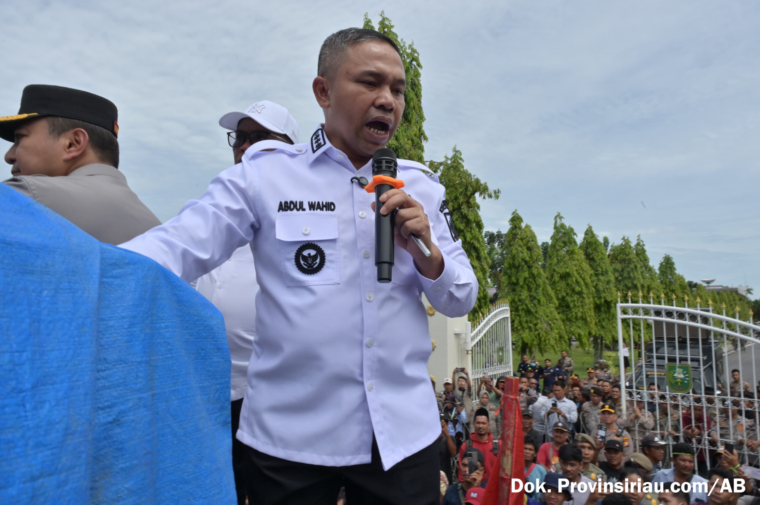 3.000 Warga Protes Relokasi Tesso Nilo, Gubernur Riau Janji Kawal Aspirasi