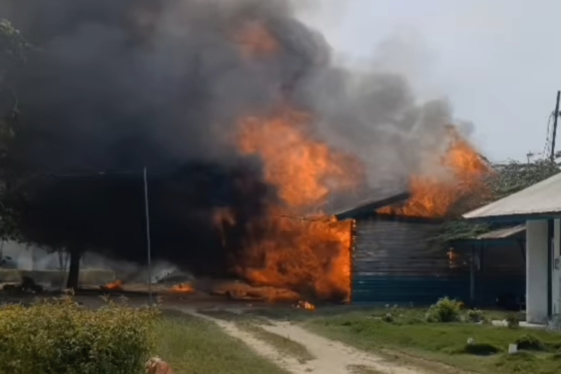 Konflik Lahan Picu Pembakaran Pos dan Rumah Karyawan HTI di Siak