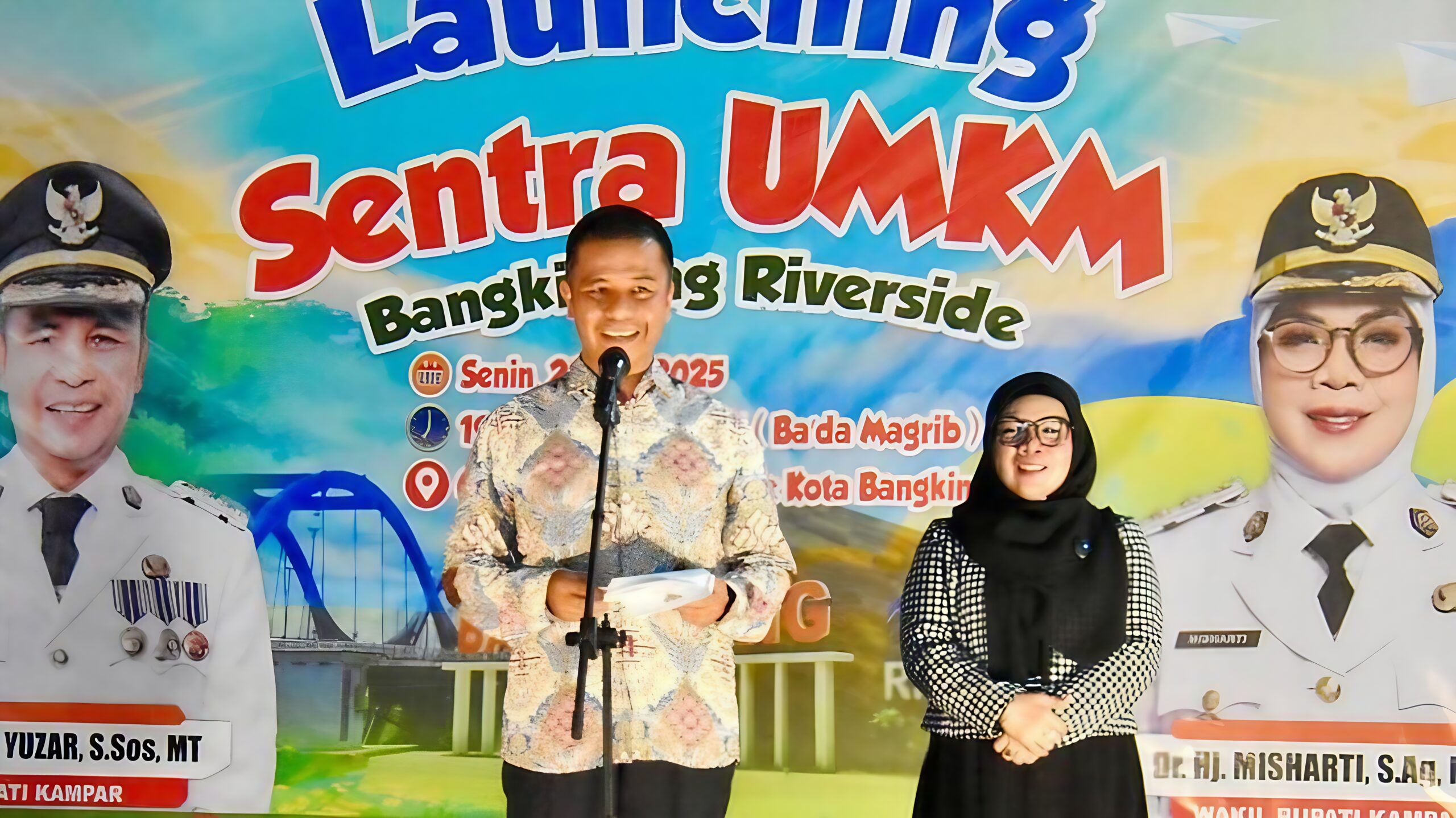 Riverside Bangkinang Resmi Jadi Destinasi Wisata dan Sentra UMKM di Kampar, Dukung Ekonomi Kerakyatan