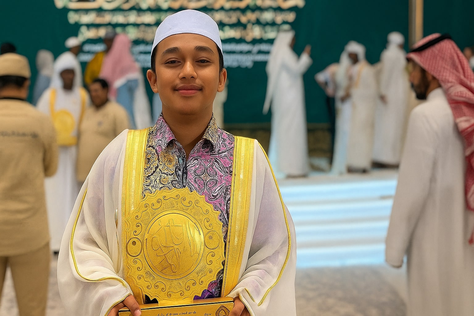 Qori Asal Riau Raih Juara II MHQ Internasional 2025