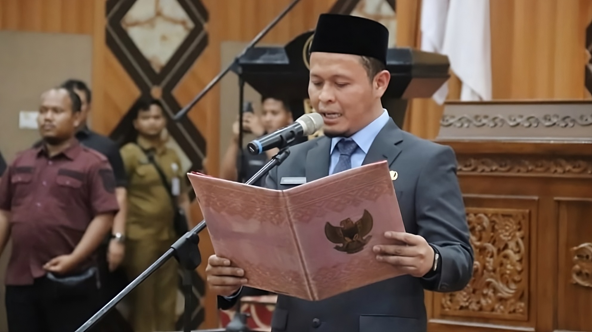 Wako Pekanbaru Lantik 36 Pejabat Strategis