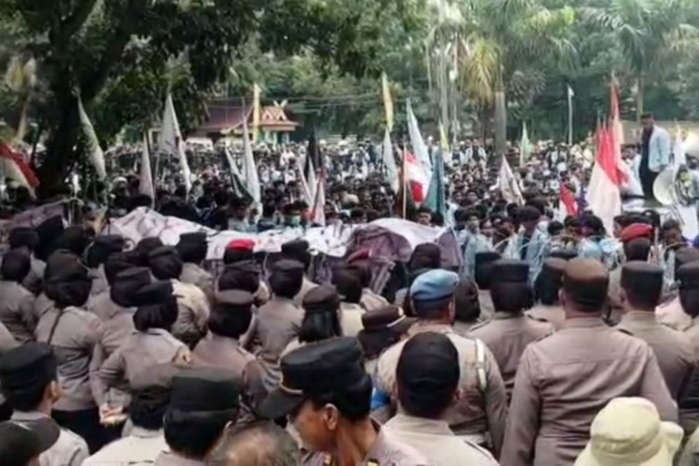 GUBRI Serukan Ketenangan, Unjuk Rasa Kondusif