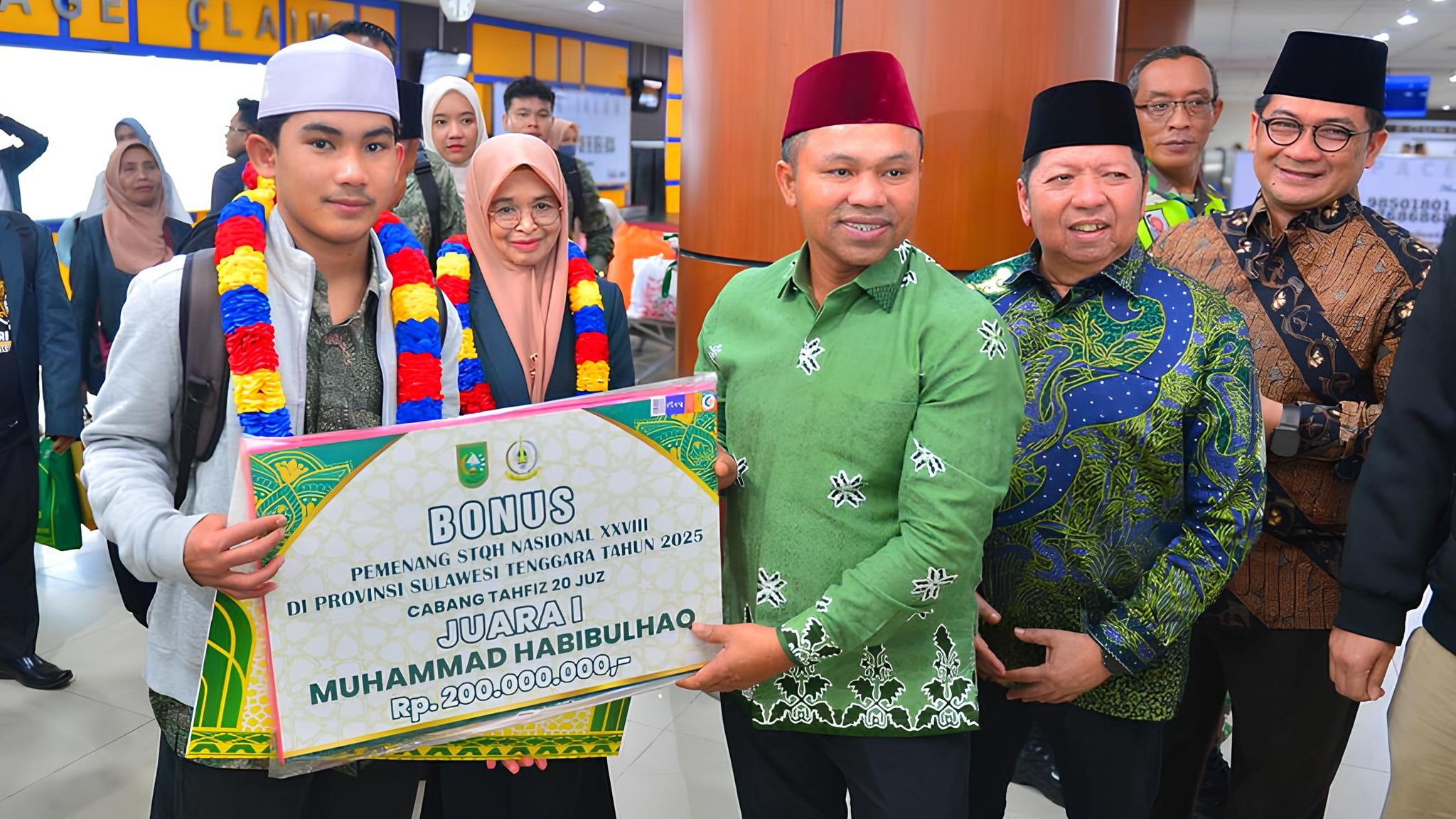 Gubernur Riau Sambut Hangat Kedatangan Kafilah Riau dan Dapat Bonus Rp200Juta