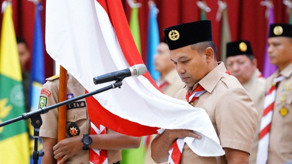 Gubernur Riau Canangkan Pramuka sebagai Garda Terdepan Pembentukan Karakter dan Pelestarian Alam